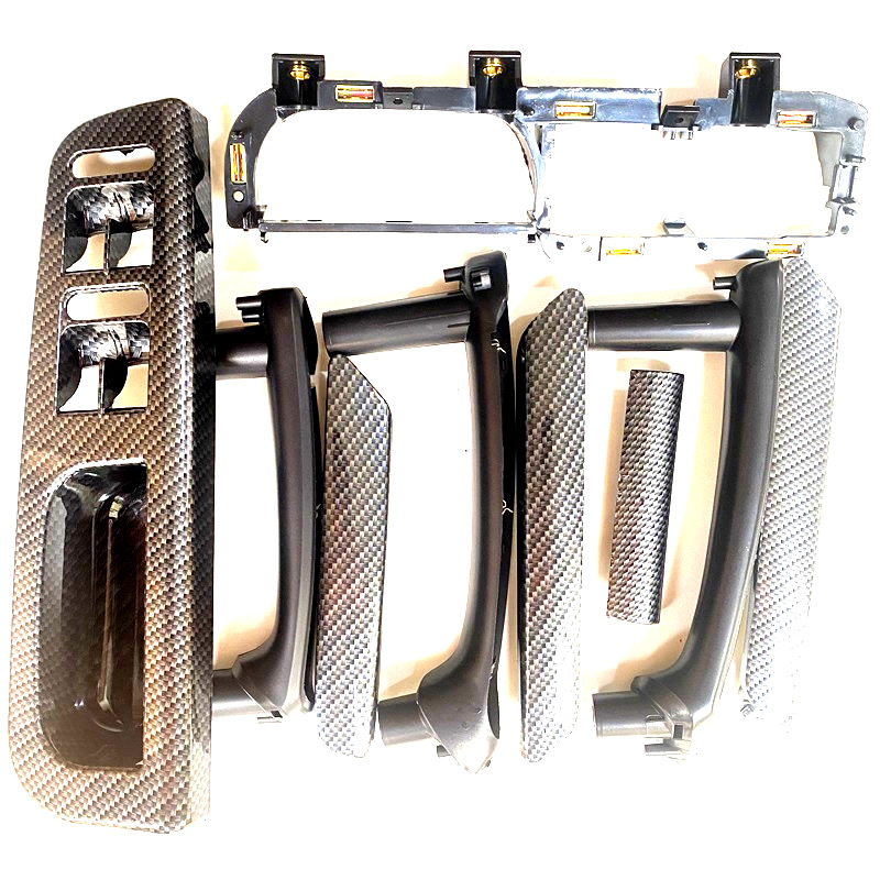 Carbon fiber pattern door hand - مراجعة Window Lock Bar وسعره
