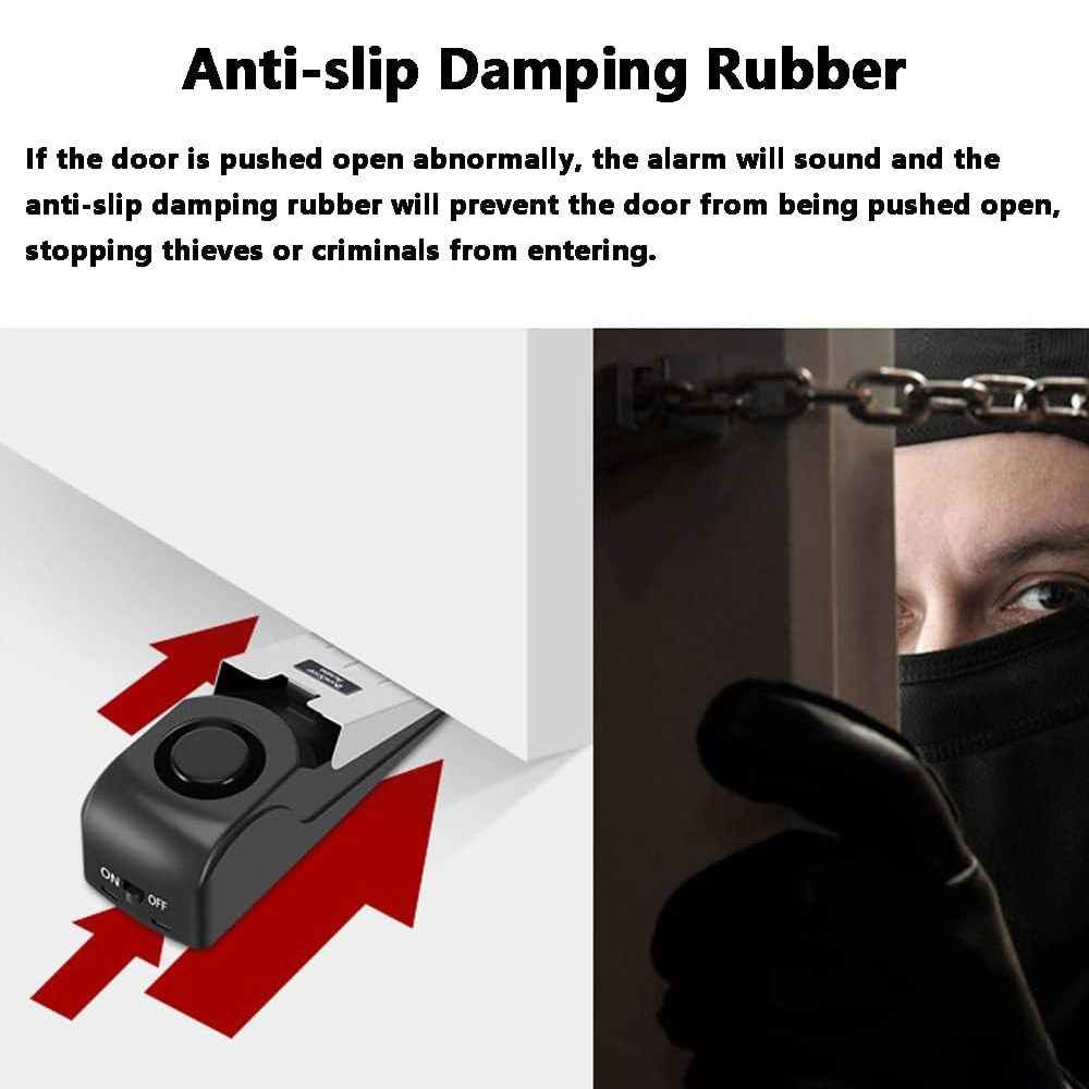 Door Stop Alarm with 120dB Sec - مراجعة Door Stop Alarm وسعره