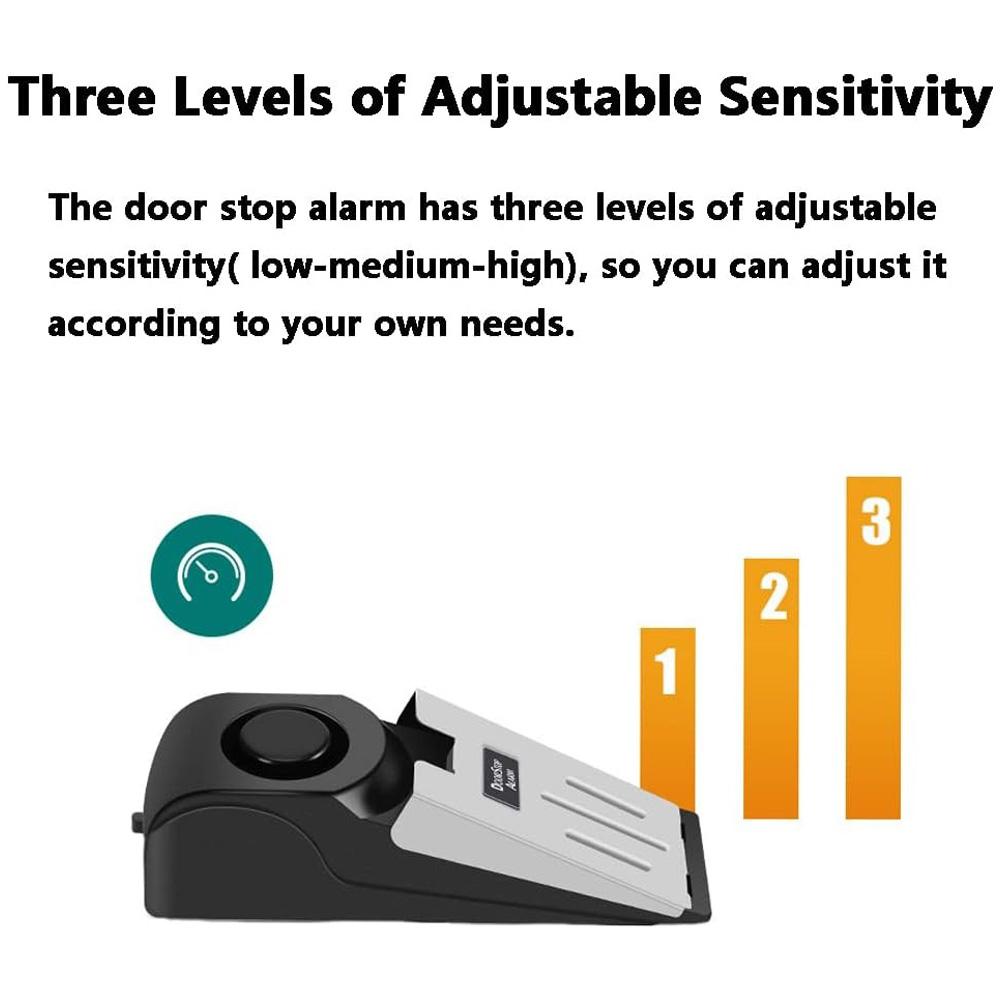 Door Stop Alarm with 120dB Sec - مراجعة Door Stop Alarm وسعره