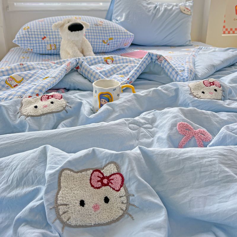 Cartoon Hello Kitty Children's - مراجعة Fire Blanket Kitchen وسعره