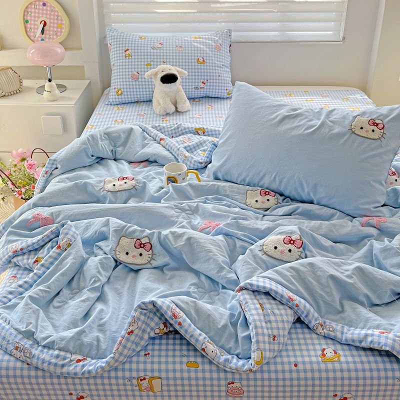 Cartoon Hello Kitty Children's - مراجعة Fire Blanket Kitchen وسعره
