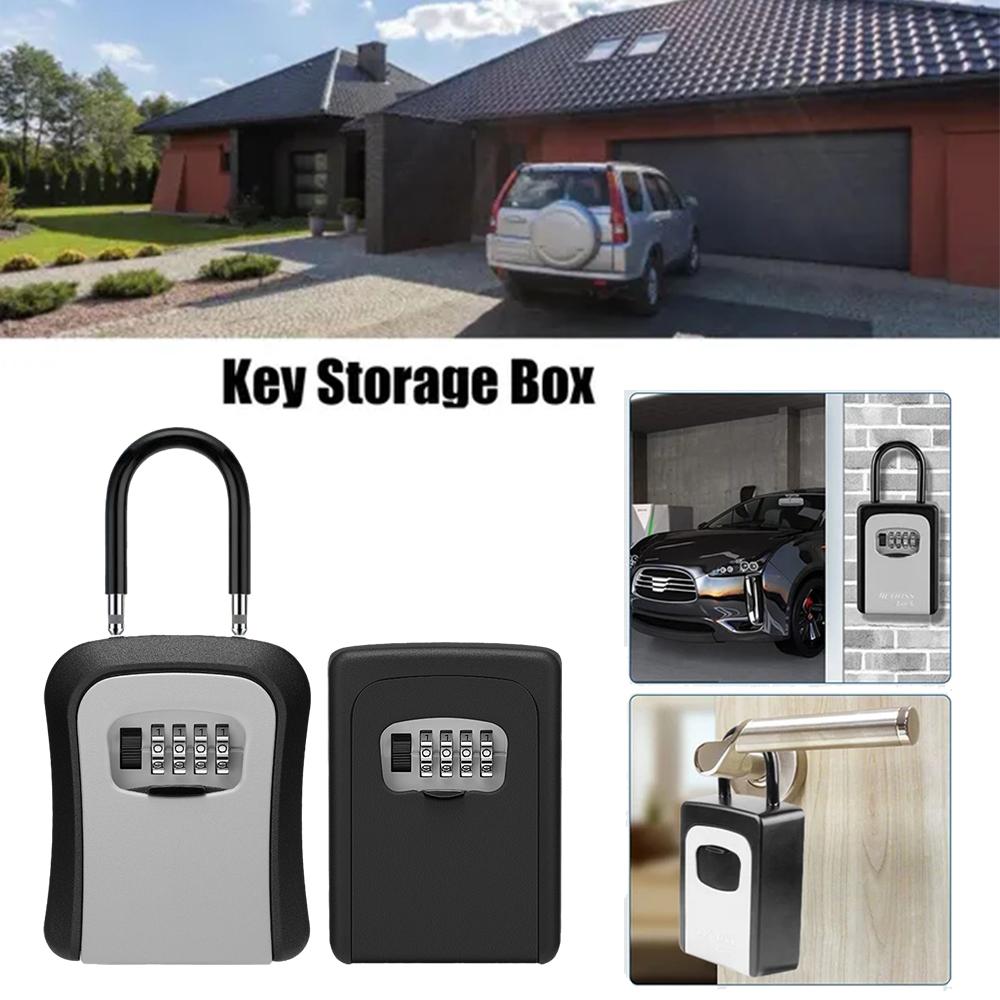 Wall-Mounted Key Storage Box P - مراجعة Lockbox Key Secure وسعره