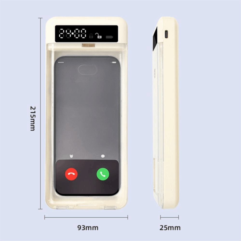 Portable Phone Lock Box with T - مراجعة Medicine Cabinet Lock وسعره