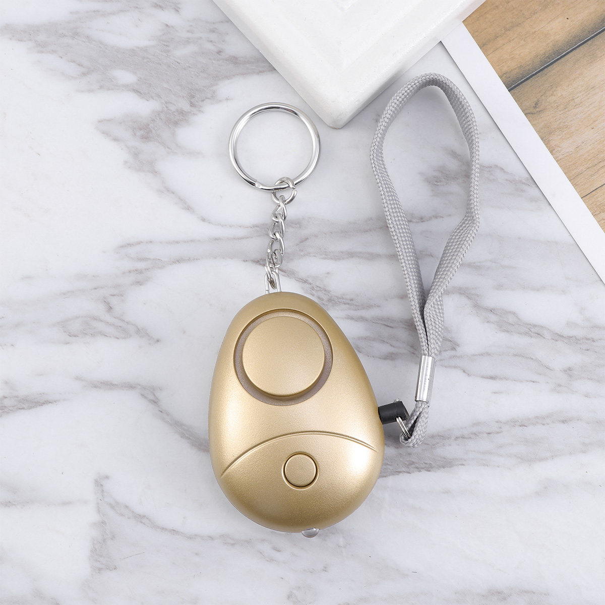 130Db Mini Personal Alarm for  - مراجعة Personal Alarm Keychain وسعره