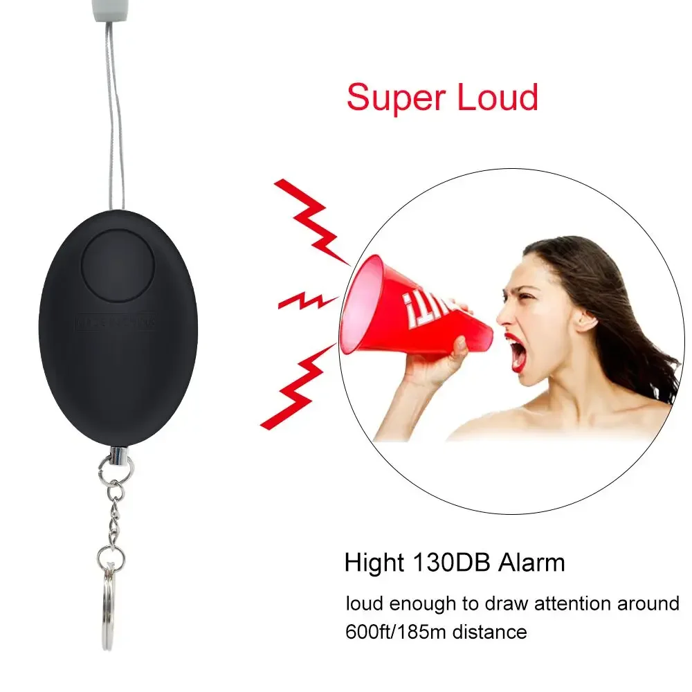 120dB Personal Safety Alarm Ke - مراجعة Personal Alarm Keychain وسعره