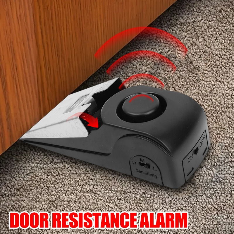 3/1Pcs Door Resistance Alarm W - مراجعة Door Stop Alarm وسعره