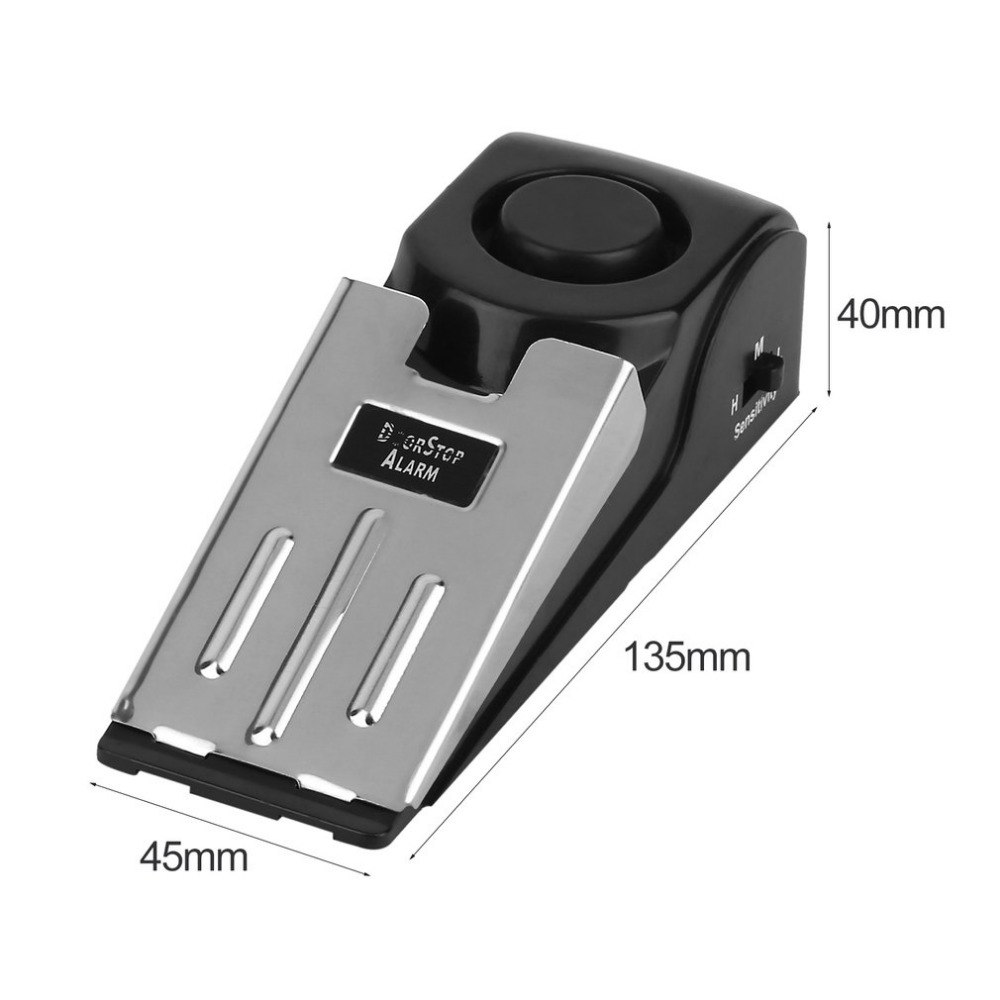 125 DB Anti-theft Burglar Stop - مراجعة Door Stop Alarm وسعره