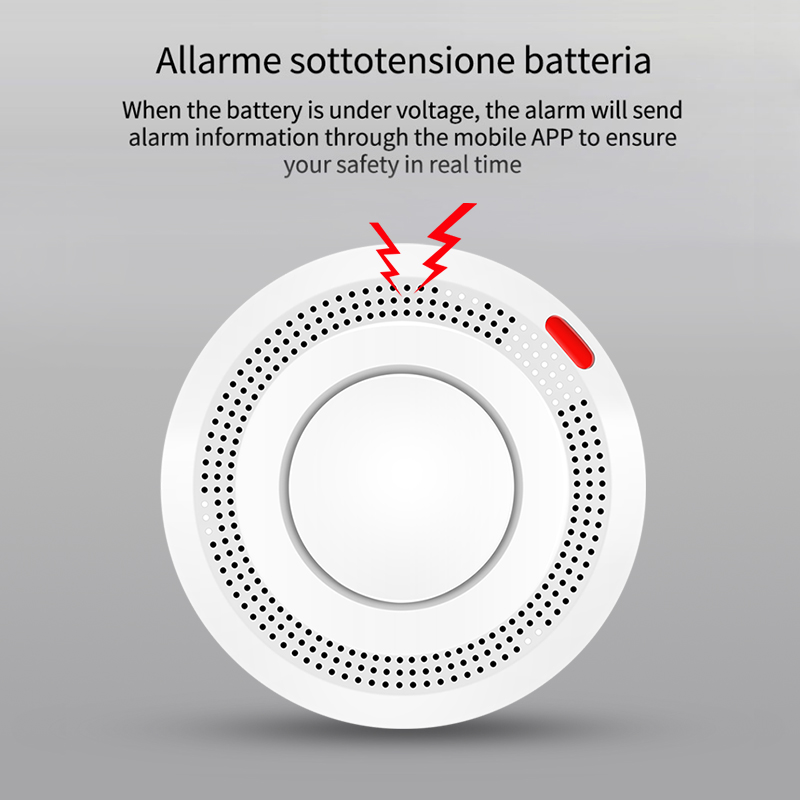6Pack Tuya WiFi Smart Smoke Se - مراجعة Smoke Detector Interconnected وسعره