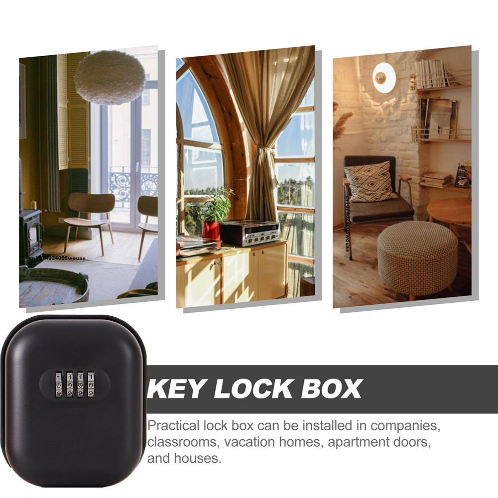 Key Lock Box with Small 4 Digi - مراجعة Lockbox Key Secure وسعره