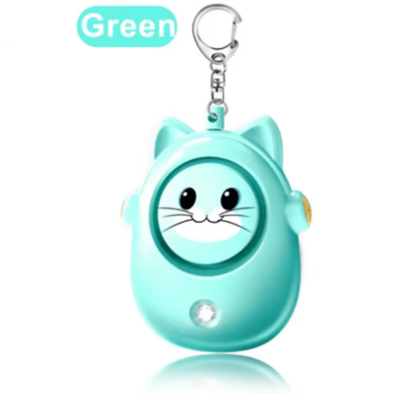 GROCE-Cute Cat Personal Alarm, - مراجعة Personal Alarm Keychain وسعره
